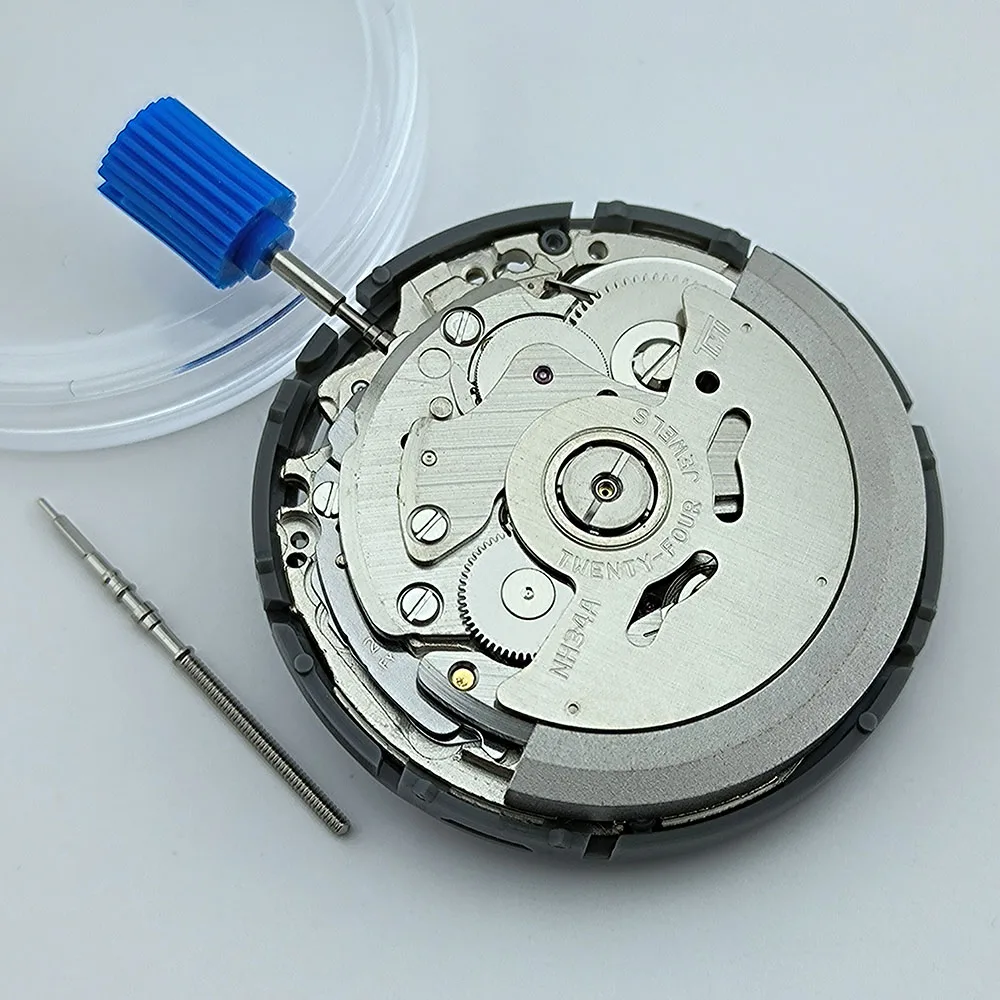 Watch Movement N H34 GMT Original Japan Mechanical Automatic Date at 9 o'clock Self-winding High Accuracy Watches Repair Tool