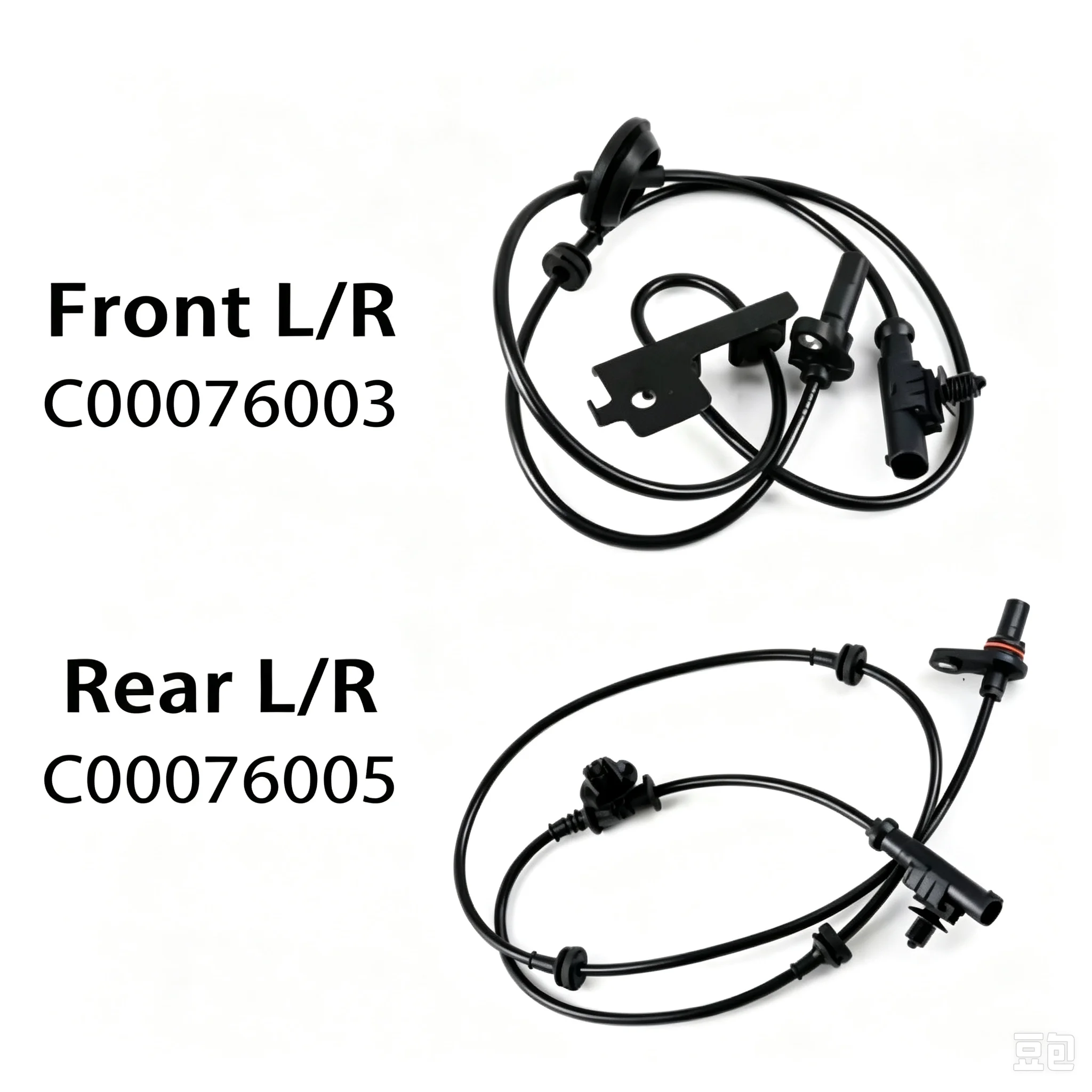 C00076003 C00076005 Front Rear Left and Right L/R ABS Wheel Speed Sensor for SAIC MAXUS G10 G20 1.9TDI 2.0T 2.4L 2013-2025