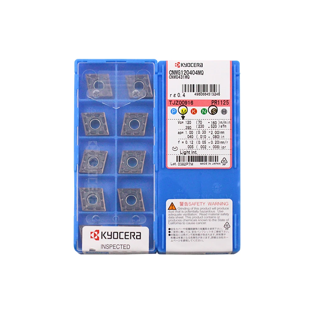 

Original CNMG 431MQ 120404MQ 432MQ 120408MQ PR1125 80° Diamond Negative Insert with Hole