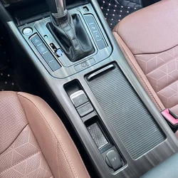 For VW Passat B8 Arteon Interior Strip 2019 2020 2021 2022 Wood Grain Decorative Strip Carbon Fiber Decoration