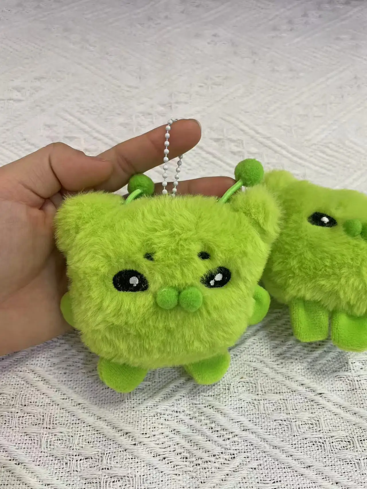 2026 Hot Green Hakimi Egg Boy Party Plush Doll Alien Cat Ugly Cute