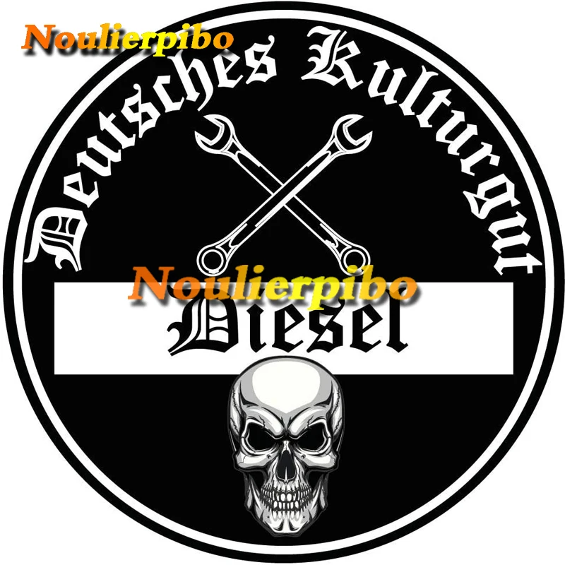 Diesel Solo DIESEL DIES Car Sticker Sticker Warning Sticker Utility Decal Novelty Sticker Cover Scratch Waterproof Die Cut view 3