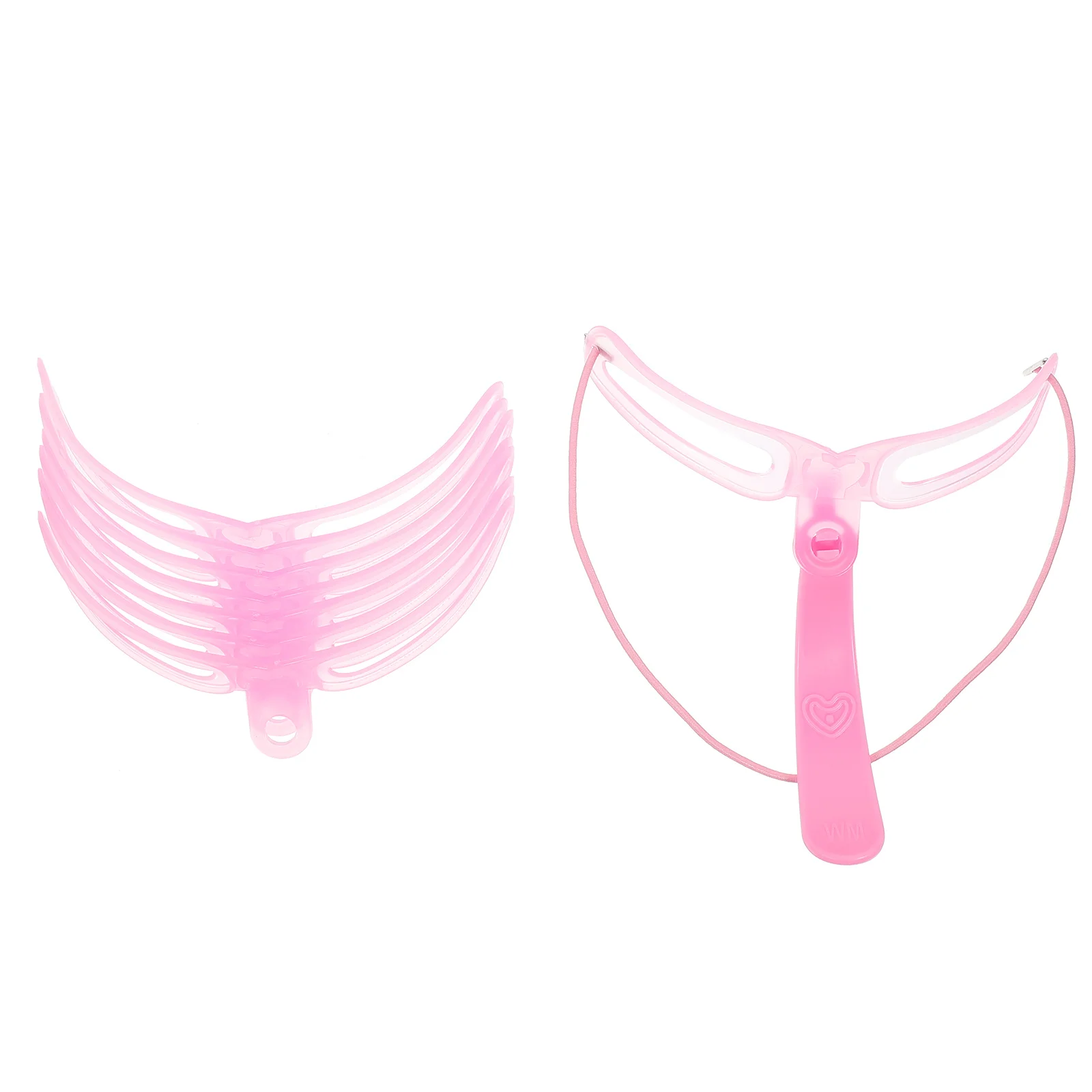 3 set di strumenti per stencil per sopracciglia, modello per sopracciglia portatile riutilizzabile per tutte le forme del viso, accessorio per il trucco facile da pulire, adatto ai viaggi