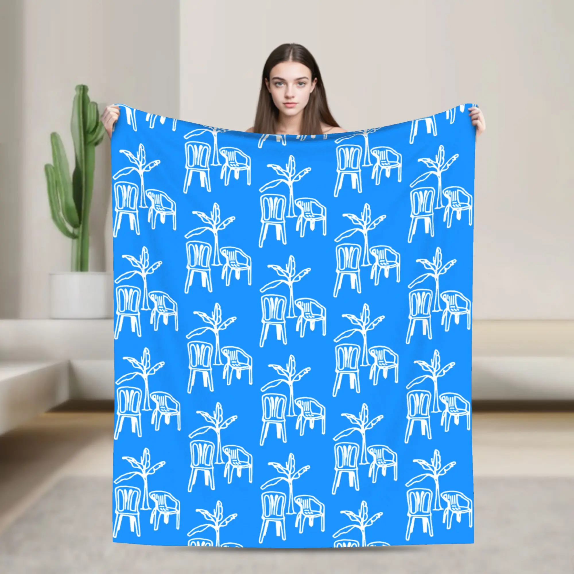 Bad Bunny Tour  Knitted Blanket DTMF Debi Tirar Mas Fotos Puerto Rico   Plush Throw Blankets Bed Sofa Printed Soft Warm Bedsprea