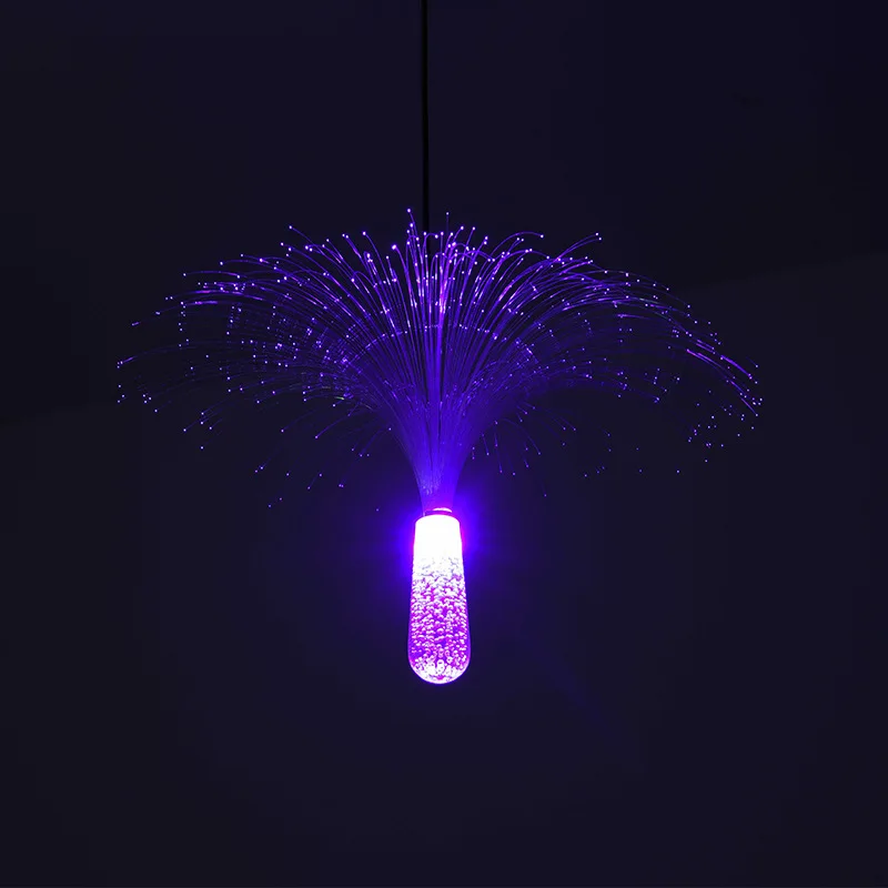 Outdoor Waterproof Jellyfish Lamps Wedding Ceiling Lamp Bar Atmosphere Landscape Decorative Lights Fiber Optic Jellyfish Light