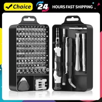 Precision Screwdriver Set 115 in 1 Magnetic Phillips Torx Screw Driver Bits Hand Repair Tools for iPhone Watch Glasses DIY Watch