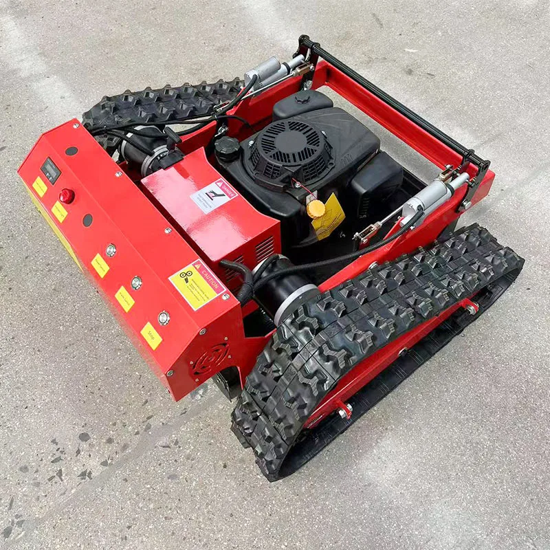 

High Quality Approve Grass Cutting Machine Crawler Brush Cutter for Agriculture Electric Remote Control Robot Lawn Mower
