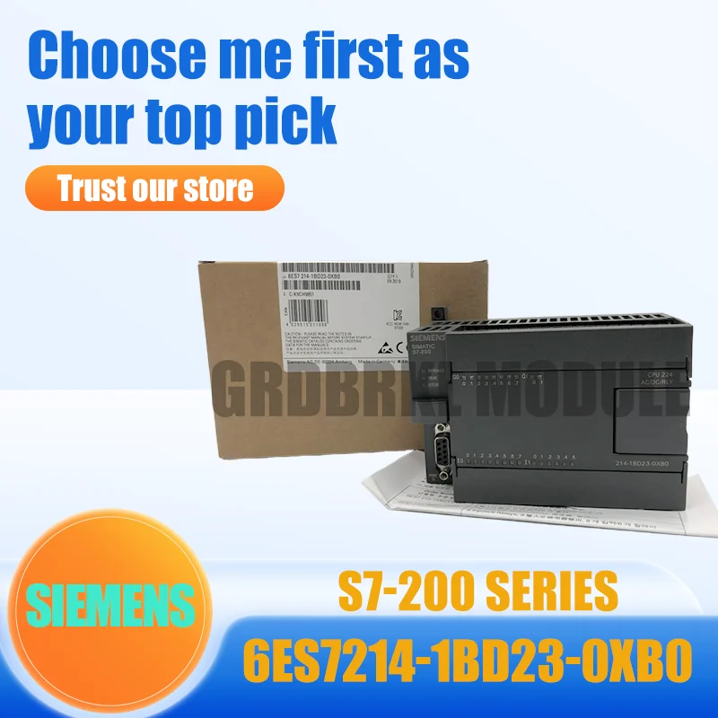

Brand New Original SIEMENS 6ES7214-1BD23-0XB0 S7-200 PLC Module