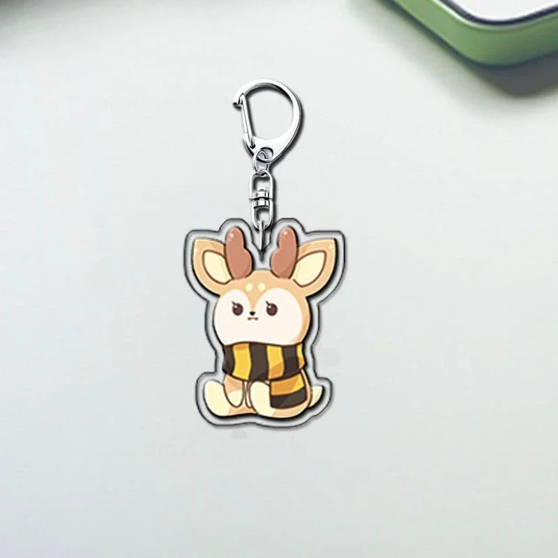 Kpop-Porte-Clés Dessin Animé 17, Breloque de Sac, Pendentif Guitare, Chaîne ONGHAN SHUA JUN WONWOO, Salle de Bain SHI Idol, Porte-Clés Visage d'Animaux Mignons, Cadeau GérCollection