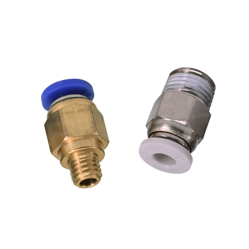 1 PCS Pneumatic Quick Plug Remote Feed Tube Quick Coupling 1.75/3.0 Extruder Quick Connector For 3D Printer Accessories