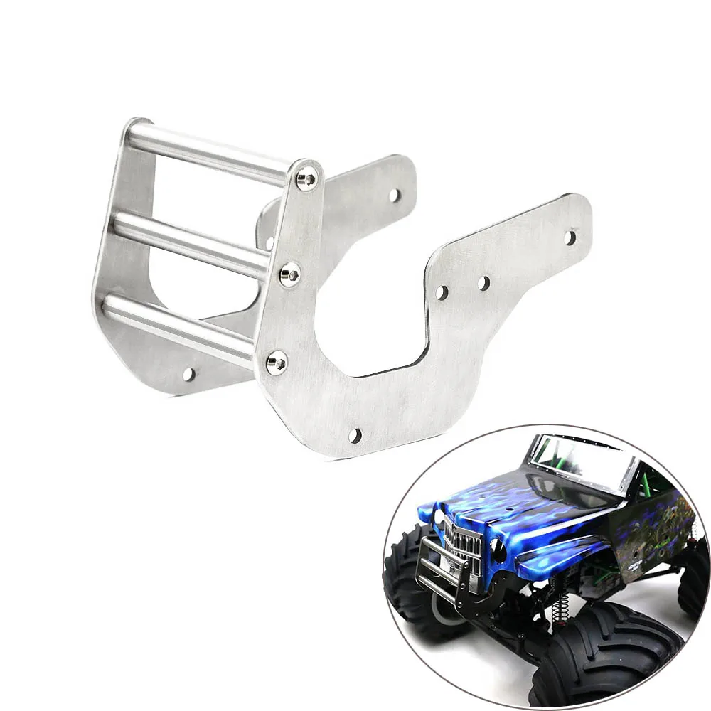 LOSI LMT 4WD Solid Axle Monster Truck Off-Road Vehicle Front Bumper Metal Front Anti-collision Protection Bar