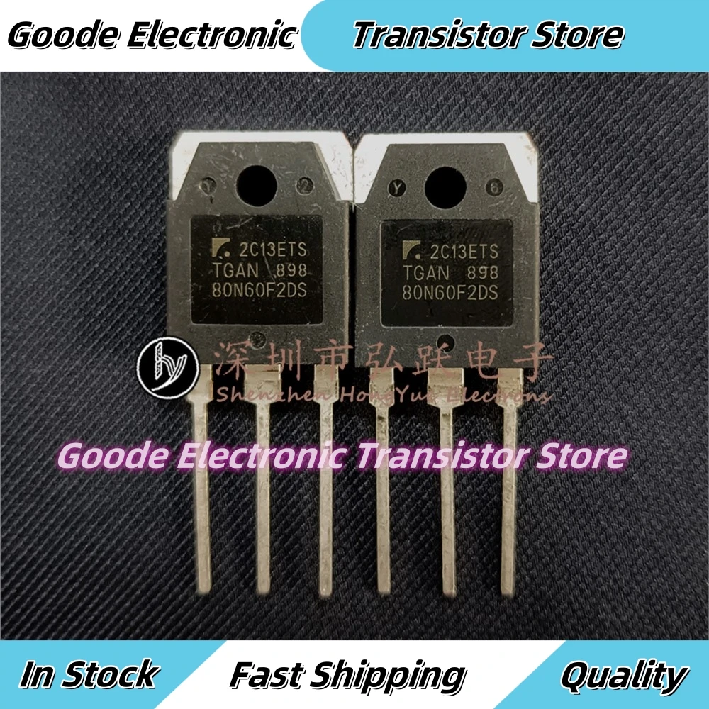 10PCS TGAN80N60F2DS    TO-3P  80A600V   Best Quality Fast Shipping