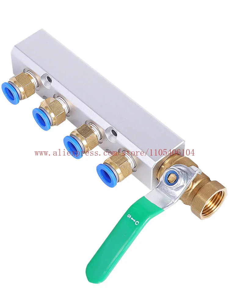 

Divider Trachea Quick Connector Tee Divider PU Hose Air Source Distributor