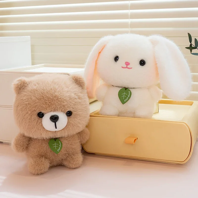 15 cm Kawaii Peluche Corgi Panda Coniglio Peluche Piccolo Maiale Rosa Bambola Morbida Carino Scrivania Compagno Ragazza Ragazzo Regalo Di Compleanno