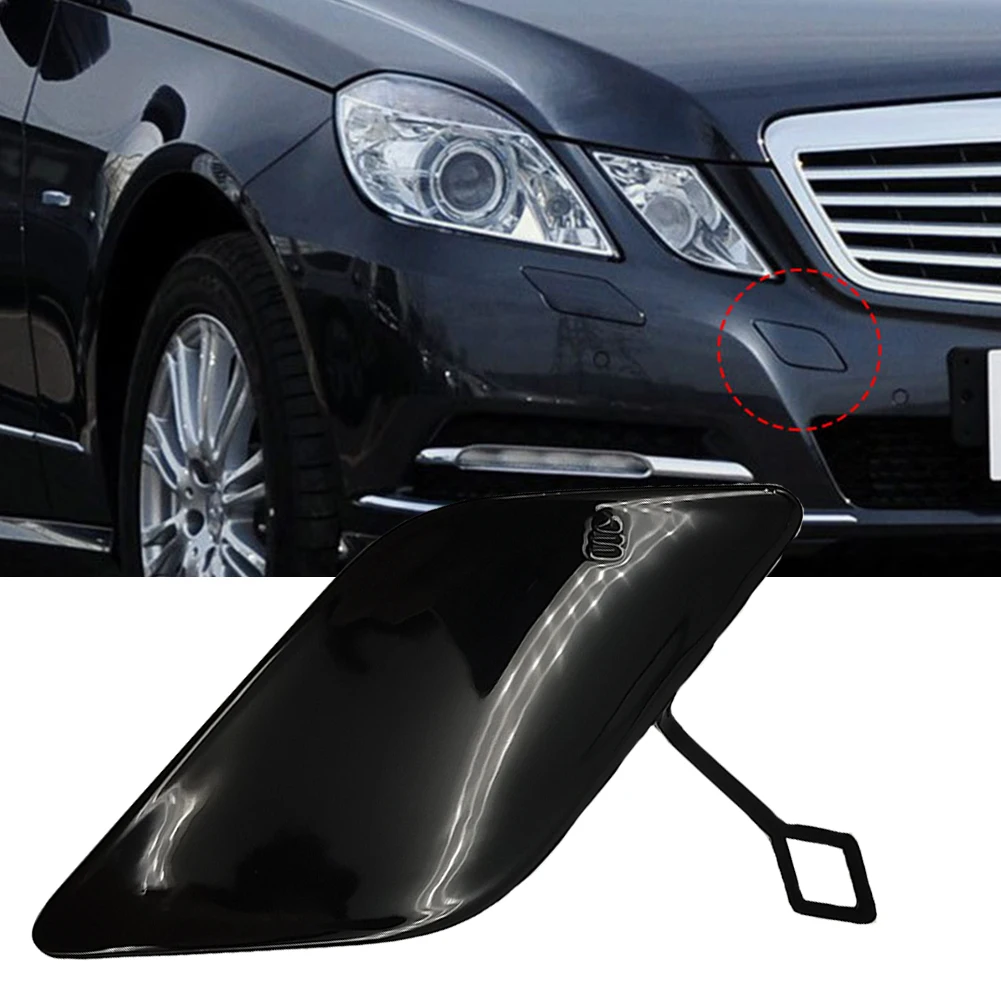 Крышка фаркопа переднего бампера автомобиля 2128850126, крышка фаркопа переднего бампера, аксессуары для Mercedes Benz E Class 2009-2013
