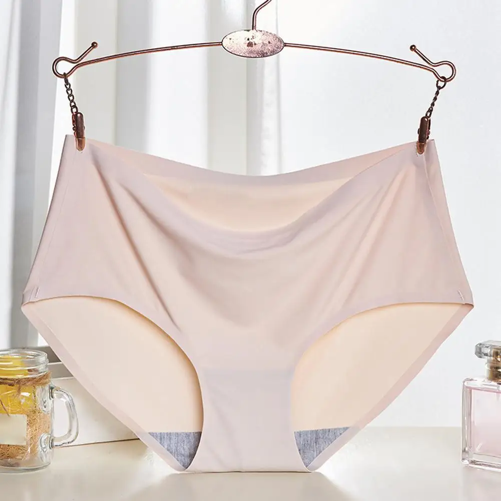 

For Untouched Women's Quick Dry Lingeries StretchSexy Hot Mid Waist Seamless Sexy Brazilian Underwear Breathable Women's Panties