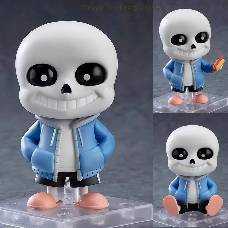 

【В наличии】Q Clay Man # 1826 Undertale Sans Анимационная подвижная смена лица, ручная модель, подарок