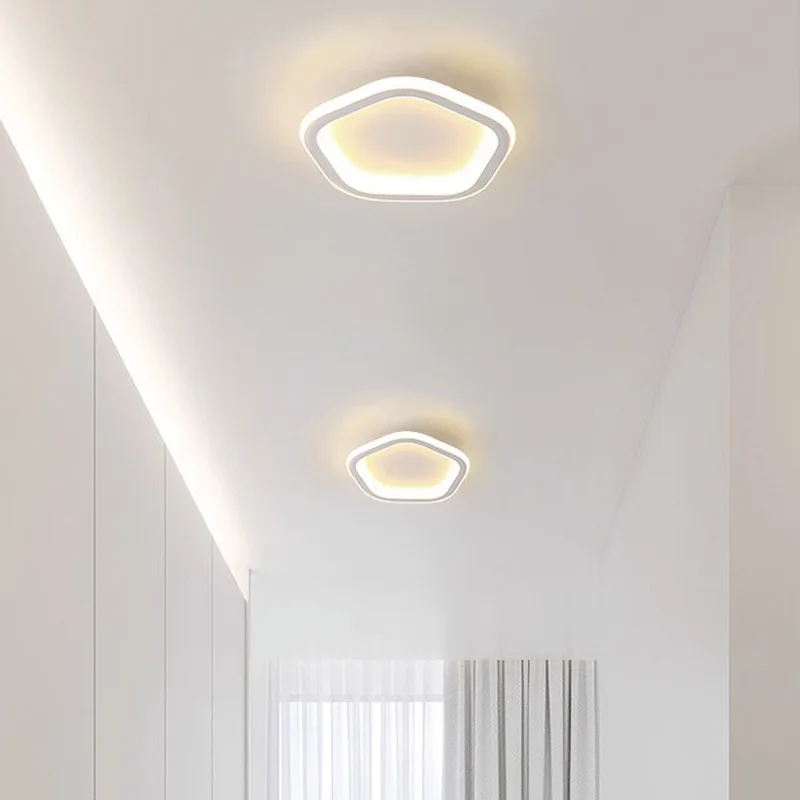 Nordic Corridor Hallway Light Entrance Lighting Simple Modern Creative Walk In Closet Light Balcony Small Ceiling Lamp