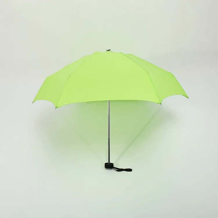 37 بوصة 6 العظام متعدد الألوان المحمولة جيب مظلة قابلة للطي صغيرة الطقس والمطر 50 أضعاف صندوق مظلة سميكة #3