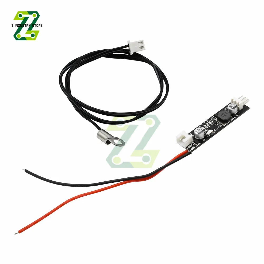 Imagem -04 - Fio dc 5v 12v Pwm Controlador de Temperatura do Ventilador Regulador Controlador de Velocidade Interruptor de Controle de Temperatura Módulo do Regulador 23