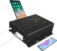 NewU5 3000W Peak Pure Sine Wave Inverter Power 24V 220V Solar Inverter Battery 12V 36V 48V 96V DC to AC 120V 230V 240V Converter