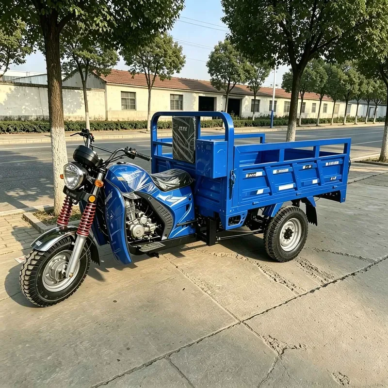 for Load King High Performance Tipping Bucket Tricycle Agricultural Freight Trike with Comfortable Riding and Large Carrying