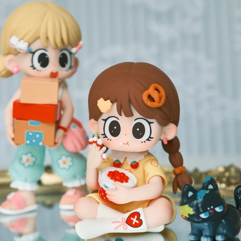 

Milay Girl Daily Times Series слепая коробка Kawaii ручная работа украшения для рабочего стола сюрприз праздничный подарочный набор для девочек