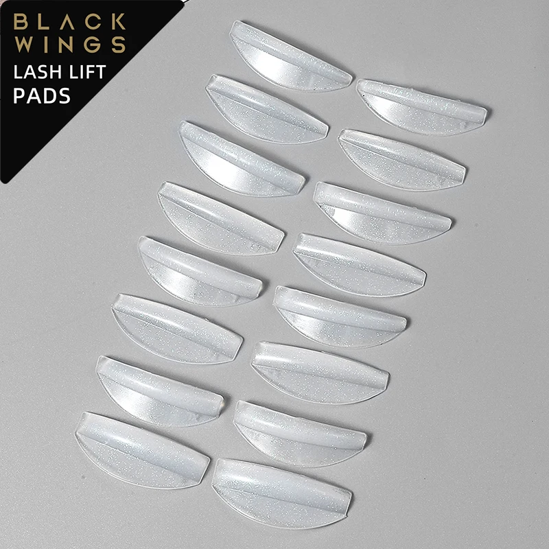 8PAIRS  Blackwings Eyelashlift Silicone Pads LashLifting 3D Lash Curler Perming Makeup Tool