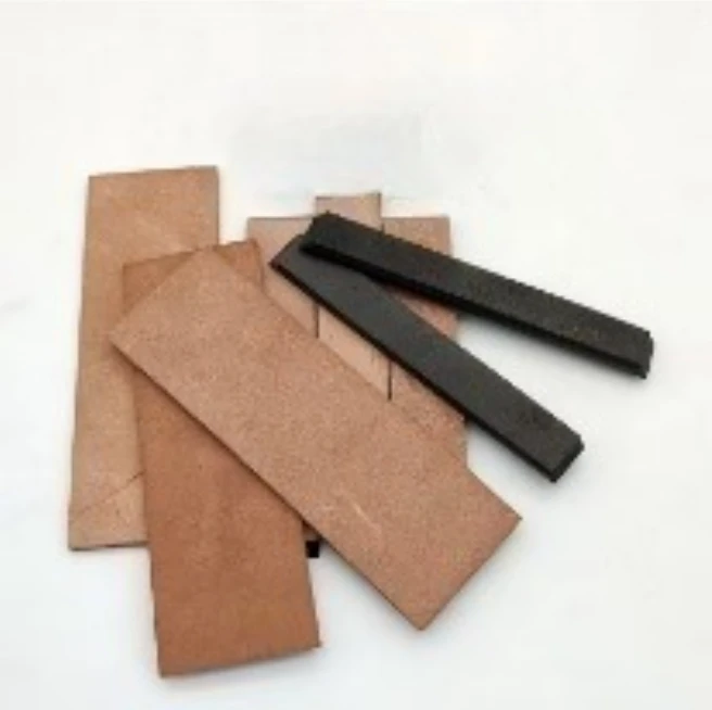 Natural Cowhide Sharpen Compound Sharpening Wax Grinding Polishing Paste Honing Strop with Base Leather Machine Knife Sharpener view 6