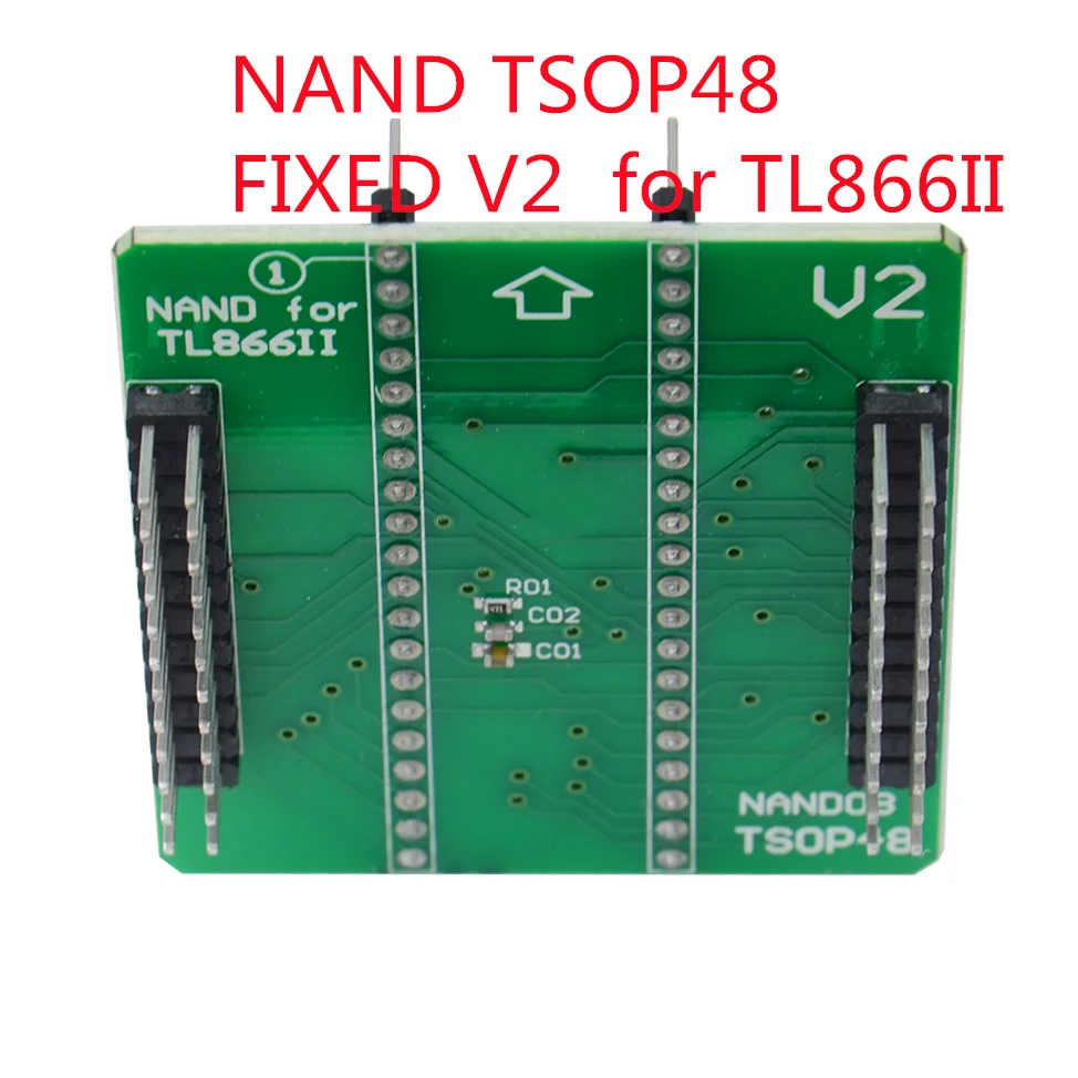 NAND TSOP48 FIXED V2 adapter board for XGecu TL866II Plus USB Universal Programmer SPI Flash no including TSOP48 ZIF socket