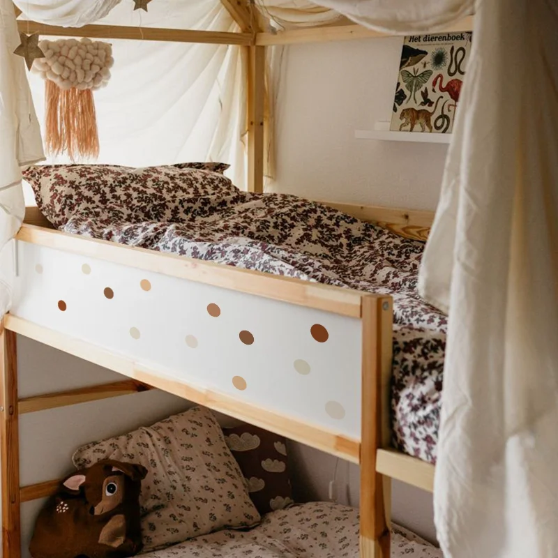 Creative Boho Polka Dot Wall S - Baby Nursery Vintage Decor ulasan dan harga