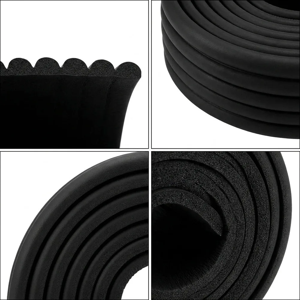 Flexible Rubber Foam Tape 8cm x 5m for Wrapping Pipes Ducts and AC Lines to Enhance Thermal Retention and Frost Resistance