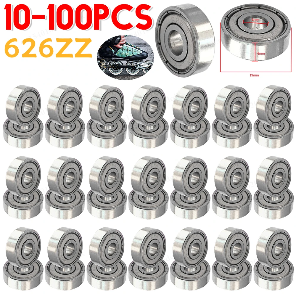 10-100PCS 626ZZ Bea…