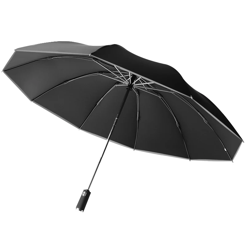 Portable Outdoor Umbrella Travel Waterproof Folding Small Umbrella Windproof Reflective Paraguas Grandes Parasol Rain Sombrillas