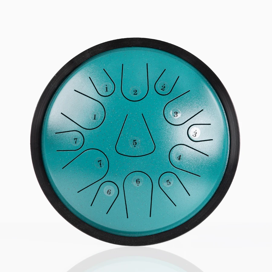 

High Quality 10-Inch Handpan Drum Kit With 13 Notes Ethereal Sound Portable Steel Tongue for Musical Healing and Meditation