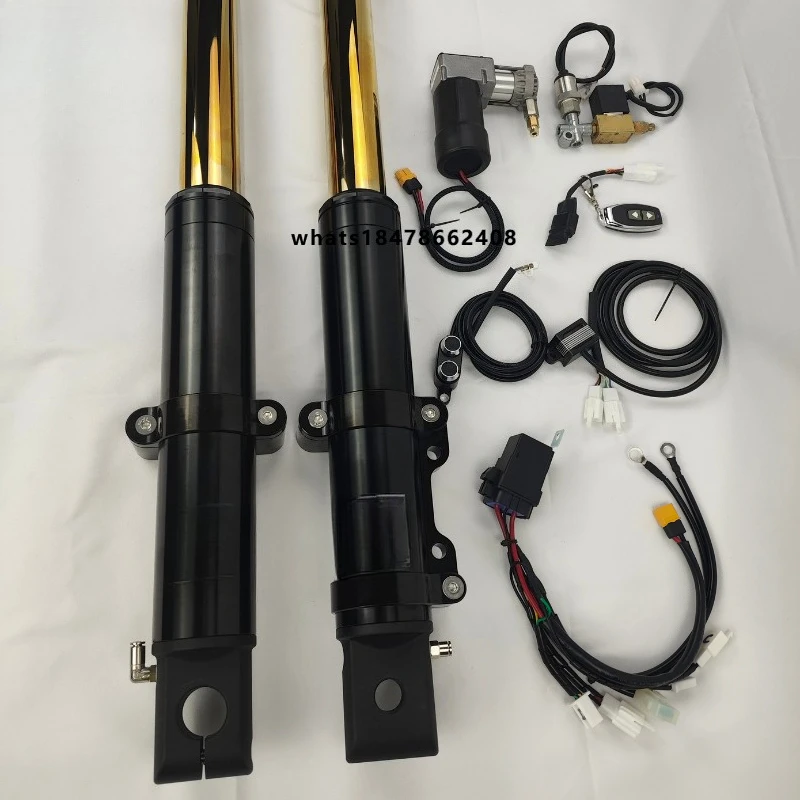 

Purple flame factory direct sales motorcycle air front shock absorber for chubby boy street bully