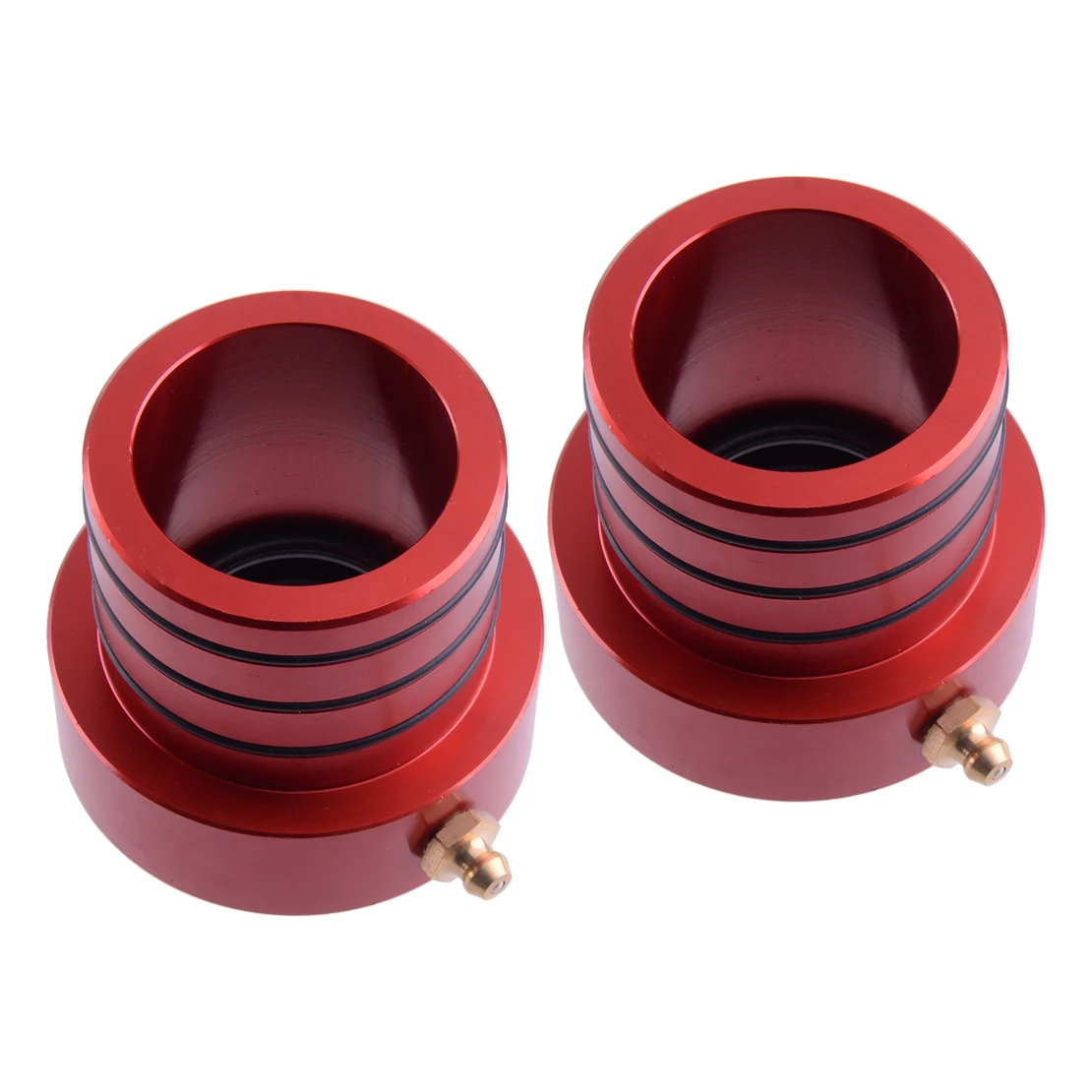 2pcs MG21103 Red Car Front Axle Tube Seal Fit for Jeep Grand Cherokee ZJ XJ Wrangler YJ TJL JK Comanche MJ Dana 30&44