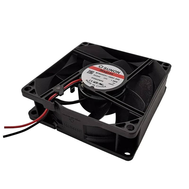 SUNON MF80252V1-1000C-A99 DC 24V 1.68W 80x80x25mm 2-Wire Server Cooling Fan