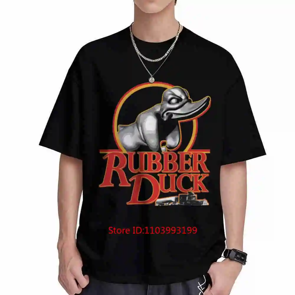 Rubber Duck Convoy Truck Movie Short Sleeve Tee 100% Cotton T-Shirt