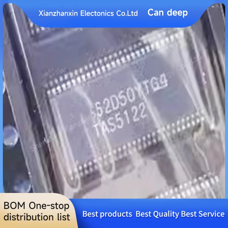 1PCS/LOT  TAS5122 TAS5122DCAR 5122 TSSOP56 Stereo digital amplifier chip