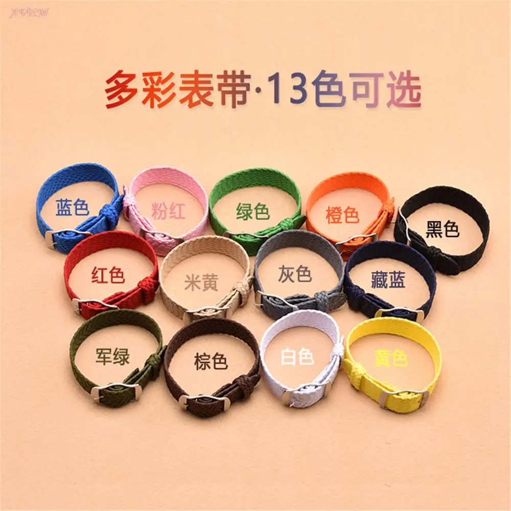 14 مللي متر 16 مللي متر 18 مللي متر 20 مللي متر 22 مللي متر حزام النايلون ل بيرلون الرياضة حزام الساعات الملونة نسج موضة الفرقة سوار إكسسوارات حزام