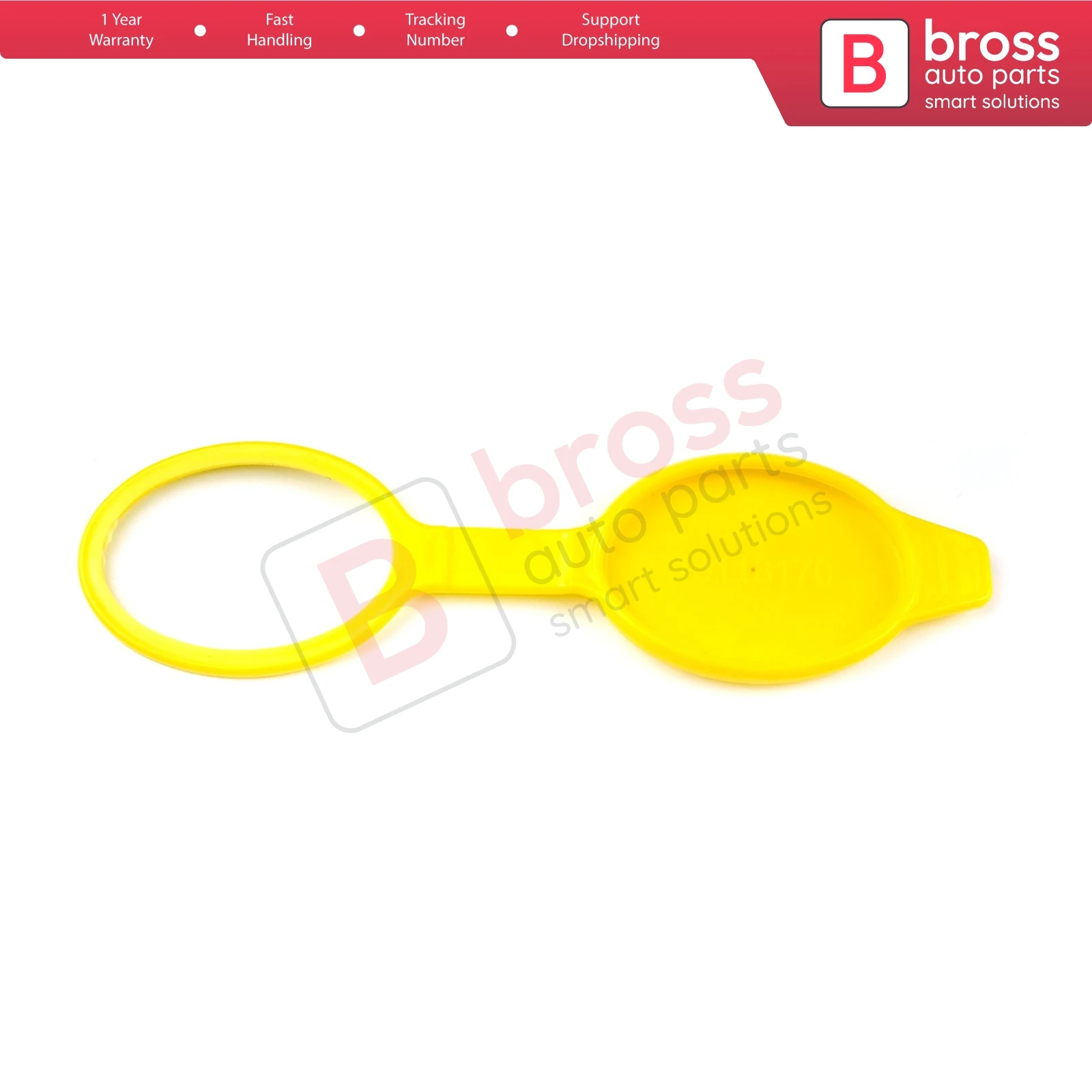 Bross BSP1066 Windscreen Washer Washing Water Container Bottle Lid Cap 13118170 For Vauxhall Opel Corsa D Astra H Zafira B