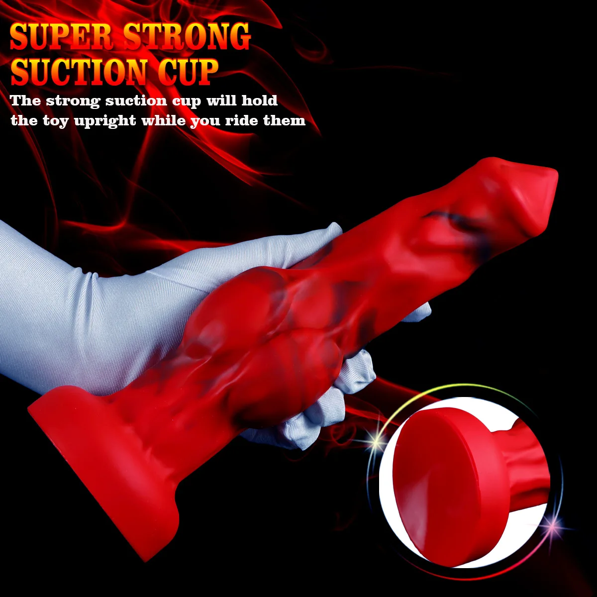 Woman Big Dick Penis Large Knot Wolf Dog Monster Dildo & Butt Plug - Anal Plug, Masturbation Toy for Women Men Gay Adults 18+ - view 3