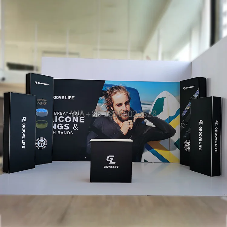 New Arrival Promotion Reusable Recyclable Easy Setup Trade Show Fair Stand