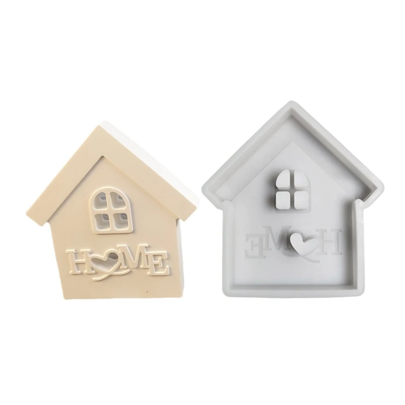 Silicone Figurine Molds Moulds House Sculpture Moulds Craft Moulds