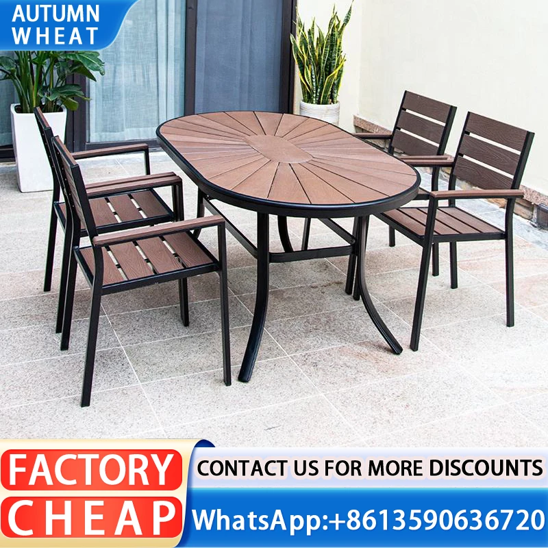 Outdoor Dining Chairs for Camping Garden Restaurant and Park Use for Courtyard Exterior Hall Garden Furniture