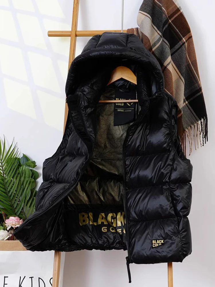 سترات صدريات نسائية سميكة مزدوجة الصدر مع كرسي كتان ربيعي مصممة حسب الطلب ملابس مكتبية بسيطة حضرية بدون أكمام #2