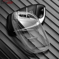 Funda transparente de TPU para mando a distancia de coche, tapas de soporte de cubierta completa para MG ZS HS GT MG4 MG5 MG6 plus VE ZX EHS EZS 2021 2022 2023 2024