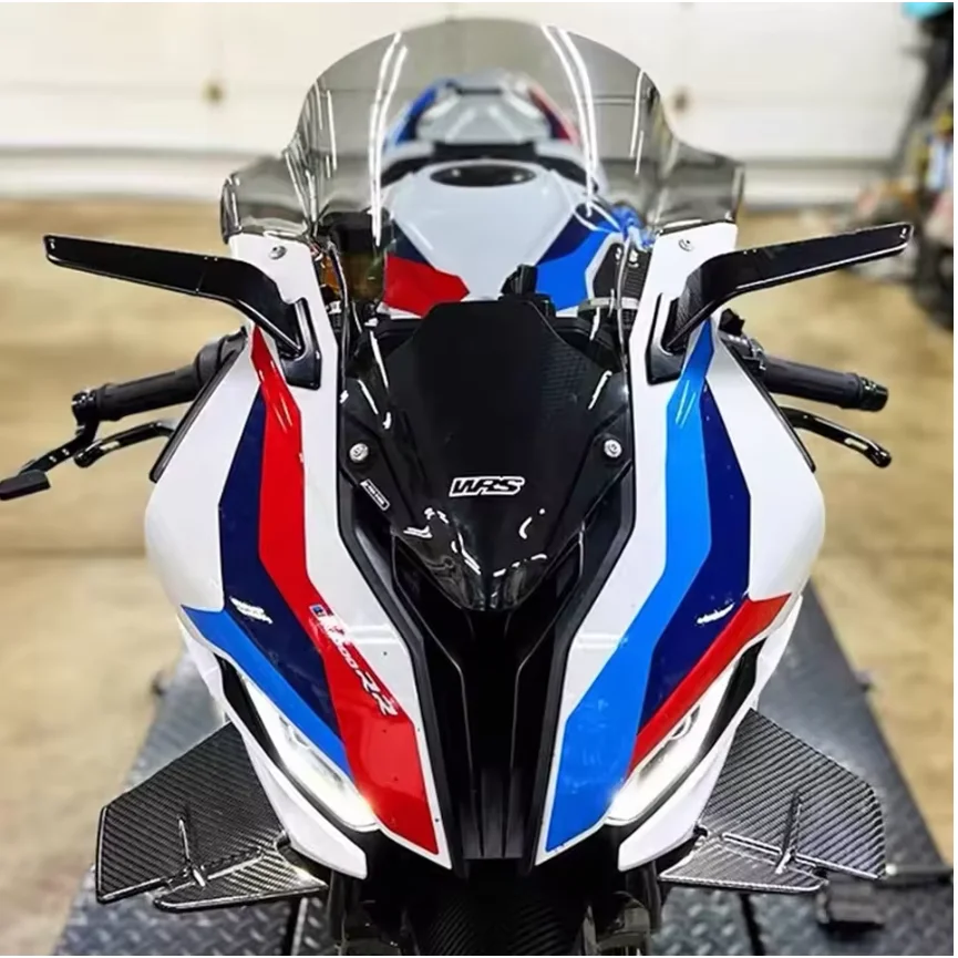 

For BMW S1000RR 2019-2024 S 1000 RR 1000rr Motorcycle Rearview Side Mirrors Fixed Wing Adjust Side Mirror Accessories 2019 2023