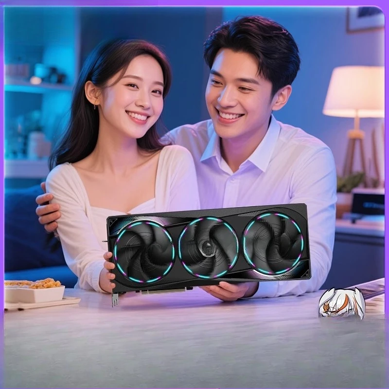 RTX5080 Wind Demon Eagle Snow Eagle Super Carving Graphics Card 16GB Video Memory 9800X3D Set Independent Graphics Card